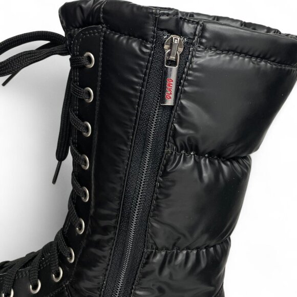 Olang Women's Black Lace Up Waterproof Insulated Winter Boots EU 38 USA 7.5 - Picture 6 of 13